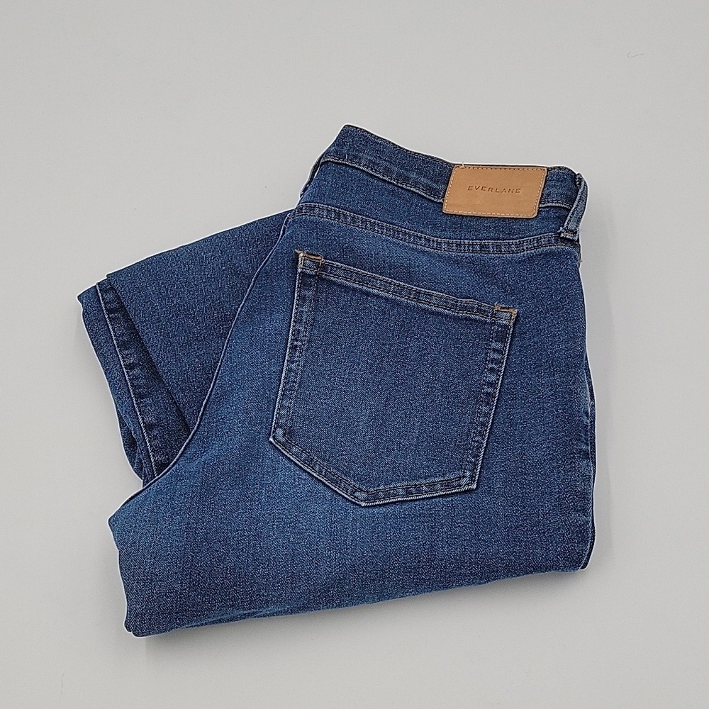 Everlane mid rise ankle blue jeans women's sz 29 - Picture 1 of 4